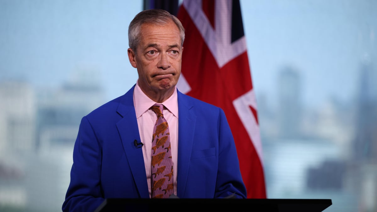 Farage resigns to force 'people versus establishment' byelection in Clacton – video