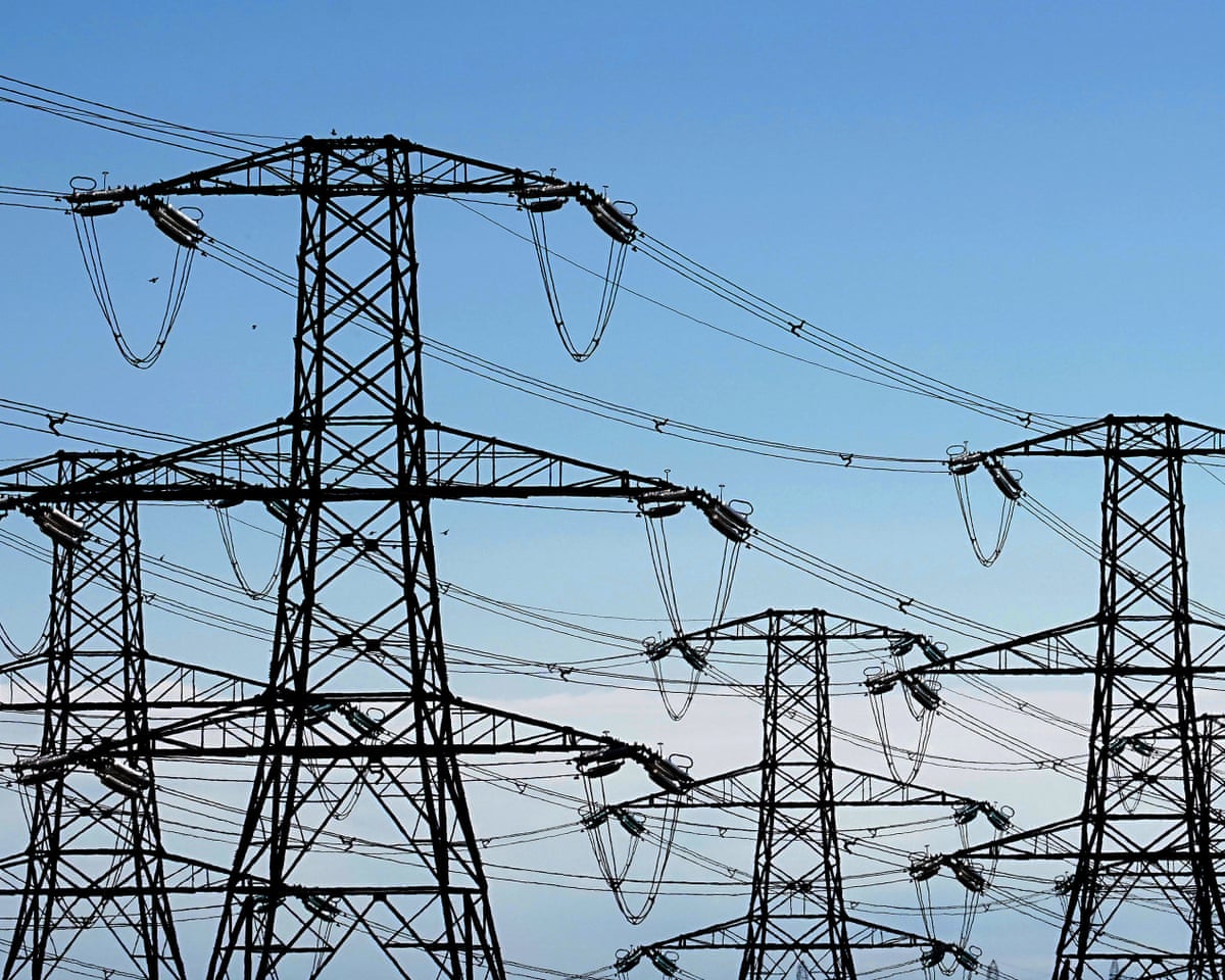 Electricity pylons