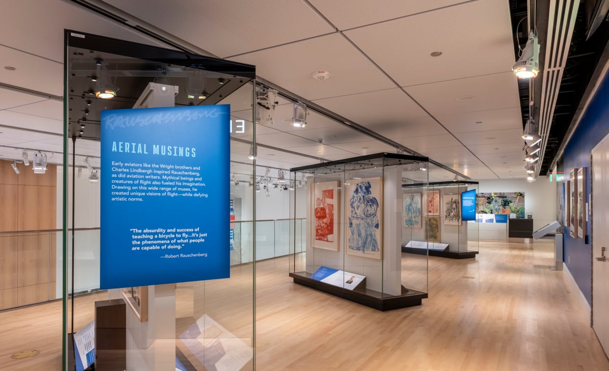 View of The Ascent of Rauschenberg: Reinventing the Art of Flight