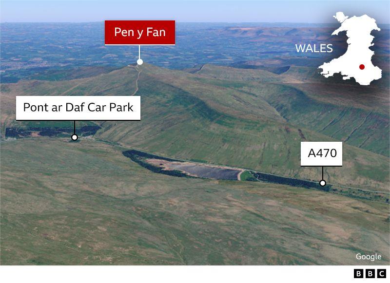 Map of the area