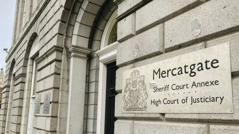 A general view of the High Court building in Aberdeen.