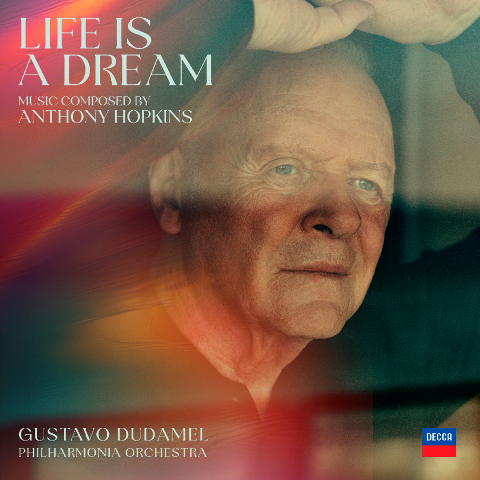 The album cover of Sir Anthony Hopkins' upcoming album 'Life is a Dream'