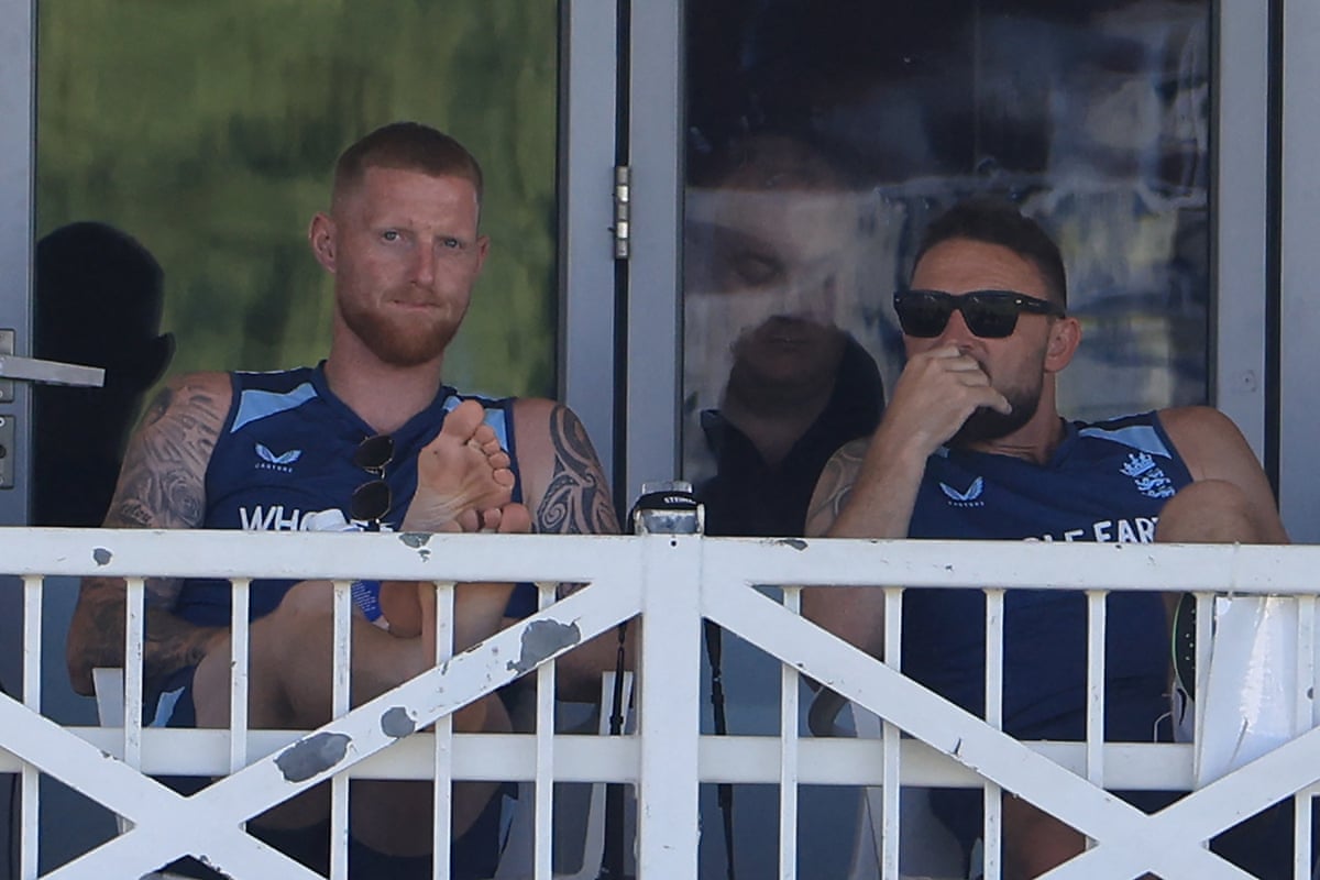 Ben Stokes and Brendon McCullum.