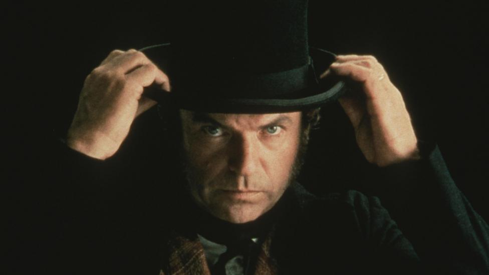 Sam Neill in The Piano wearing a bowler hat