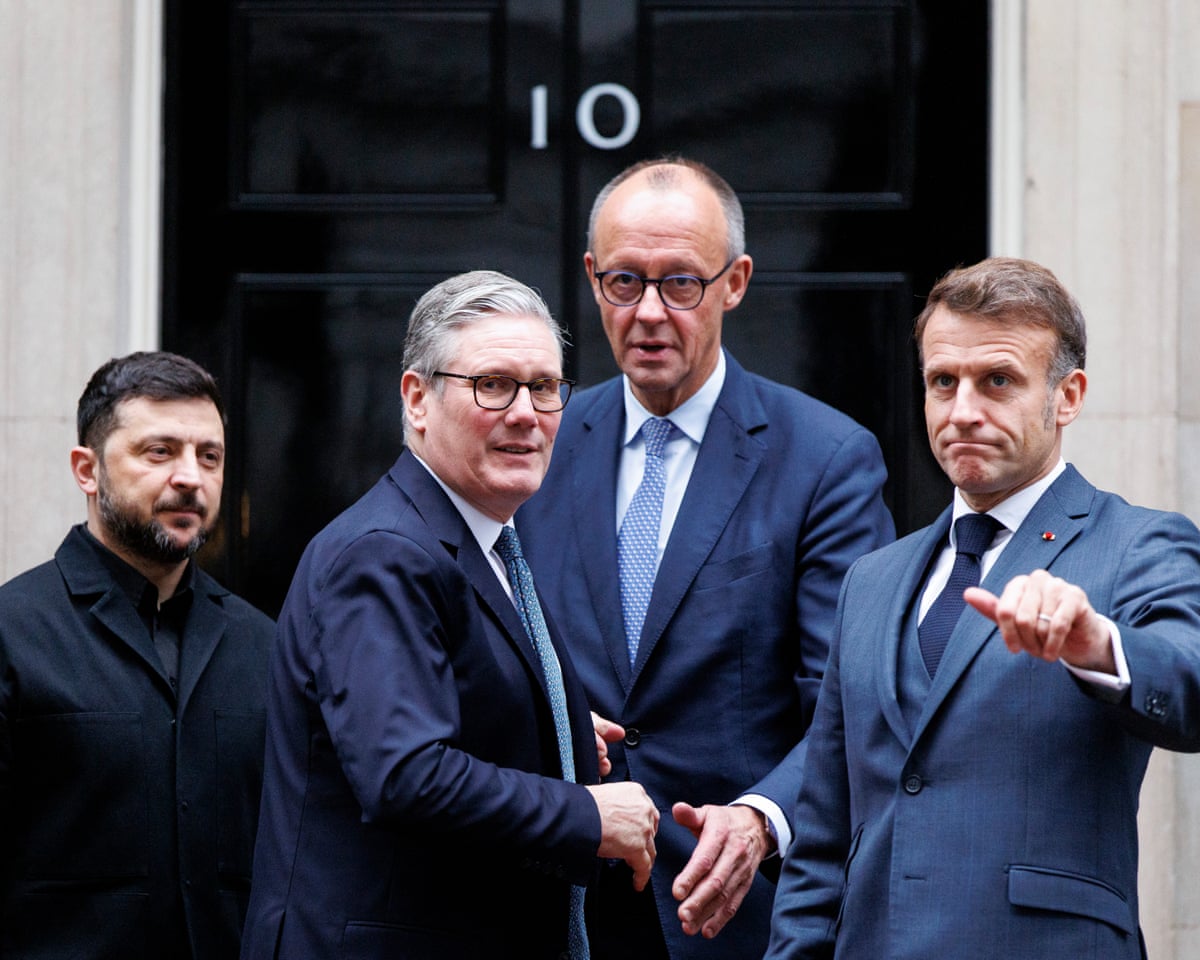 The four leaders met in December in London.