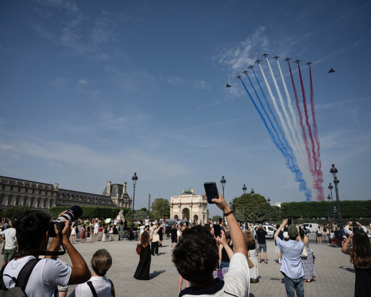 France's Air Force Elite aerobatic flying team