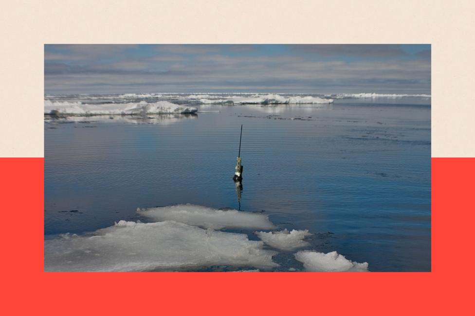 An Argo Float in the Antarctic
