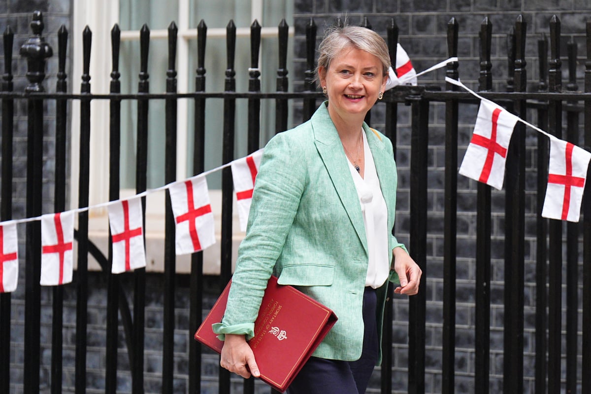 Yvette Cooper, foreign secretary.