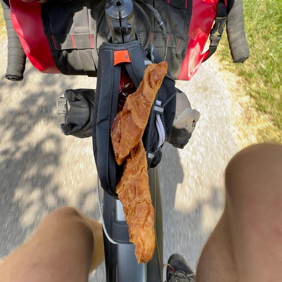 Croissants ar y beic