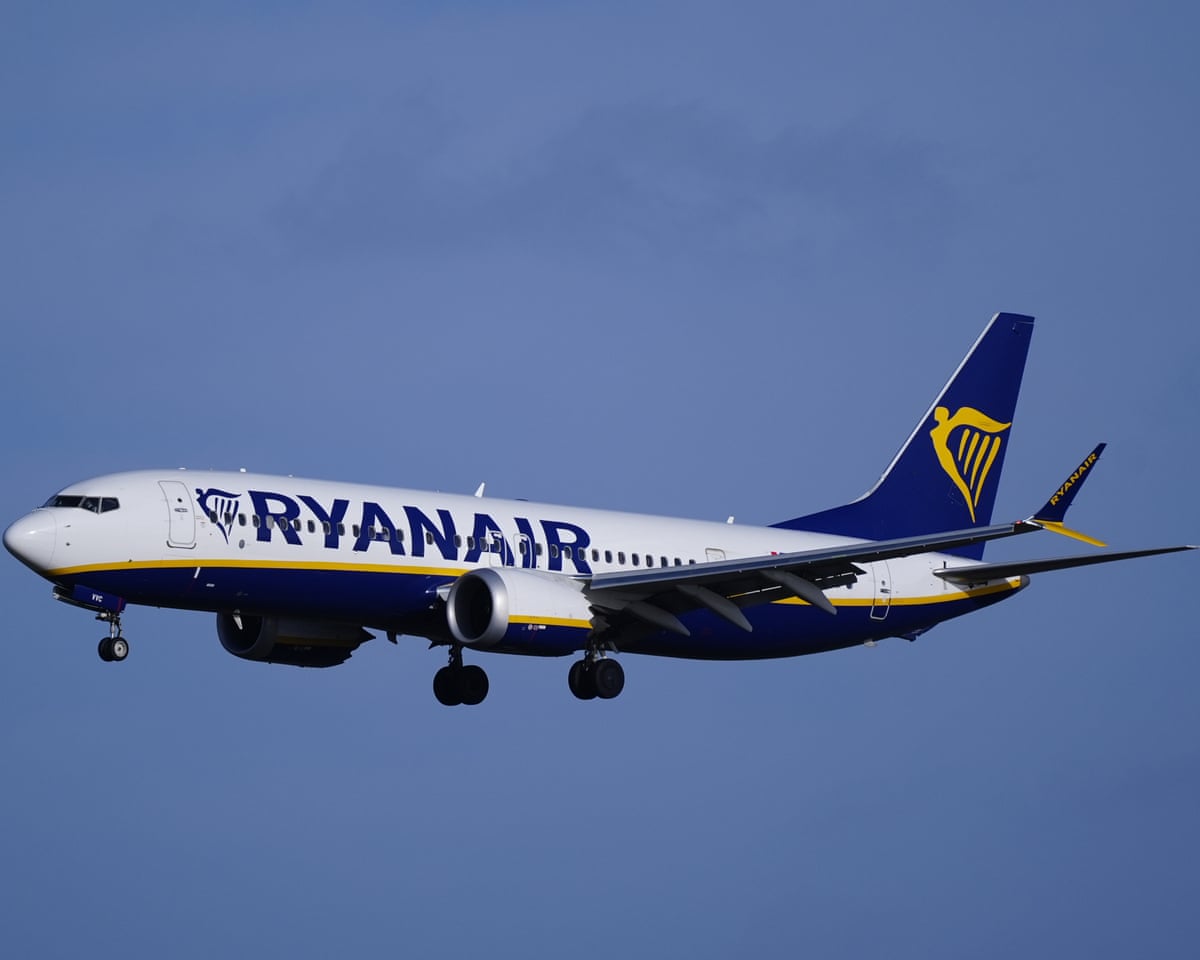 Ryanair passenger plane