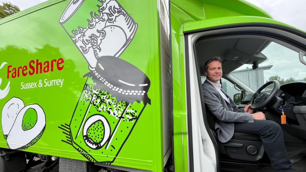 FareShare Sussex & Surrey boss Dan Slatter