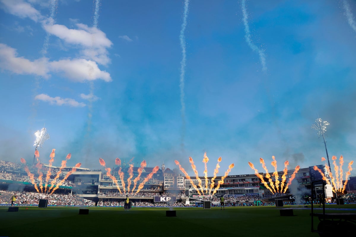 Fireworks at the Oval