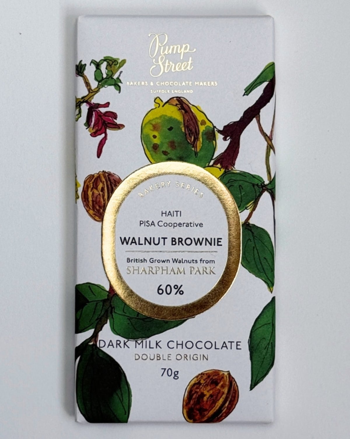 Pump Street Walnut Brownie 60%