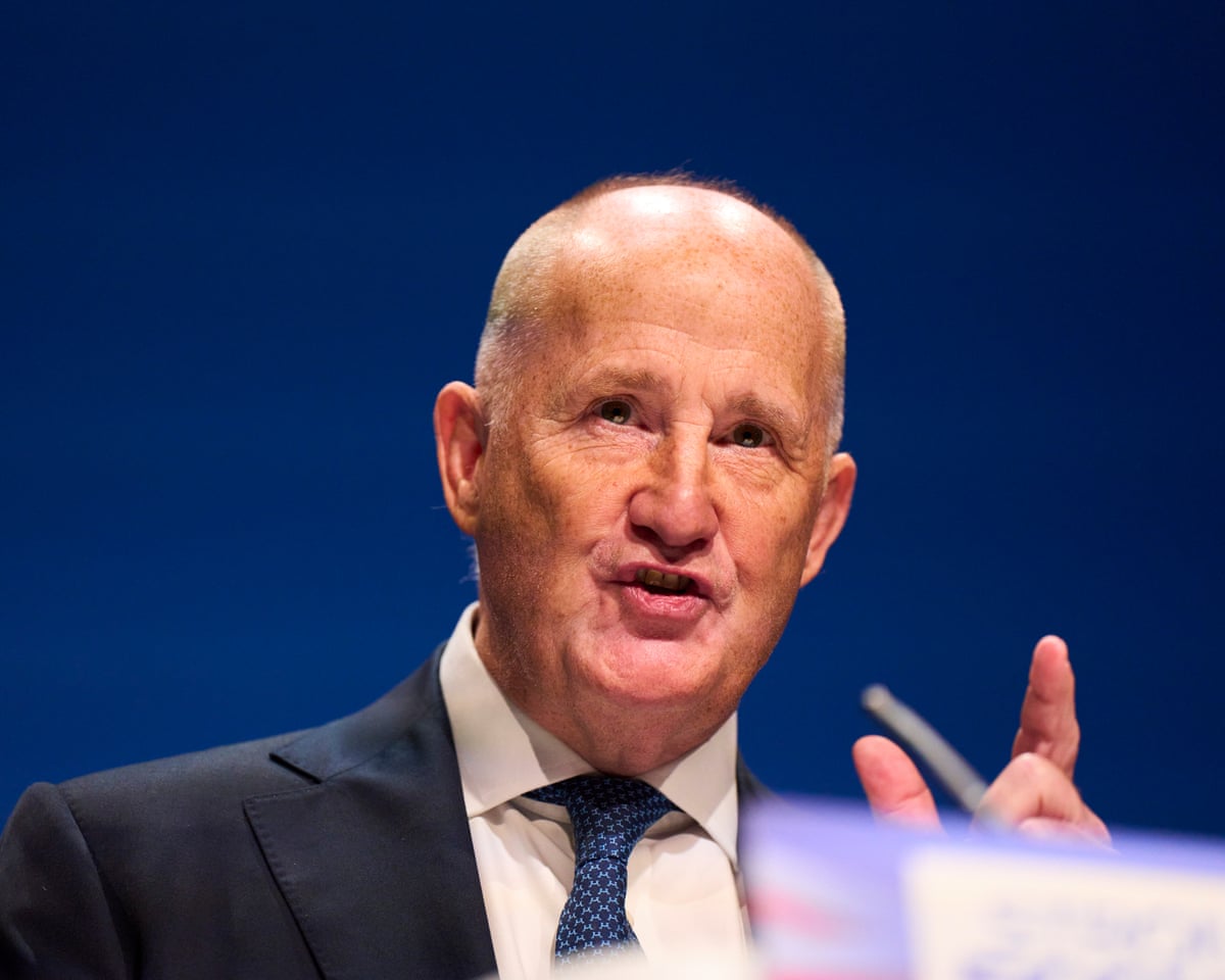 Kevin Hollinrake giving a speech