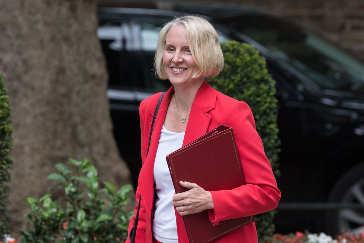 Chief Secretary to the Treasury Emma Reynolds arrives in Downing Street to attend the first Cabinet meeting chaired by the newly appointed Prime Minister Andy Burnham.