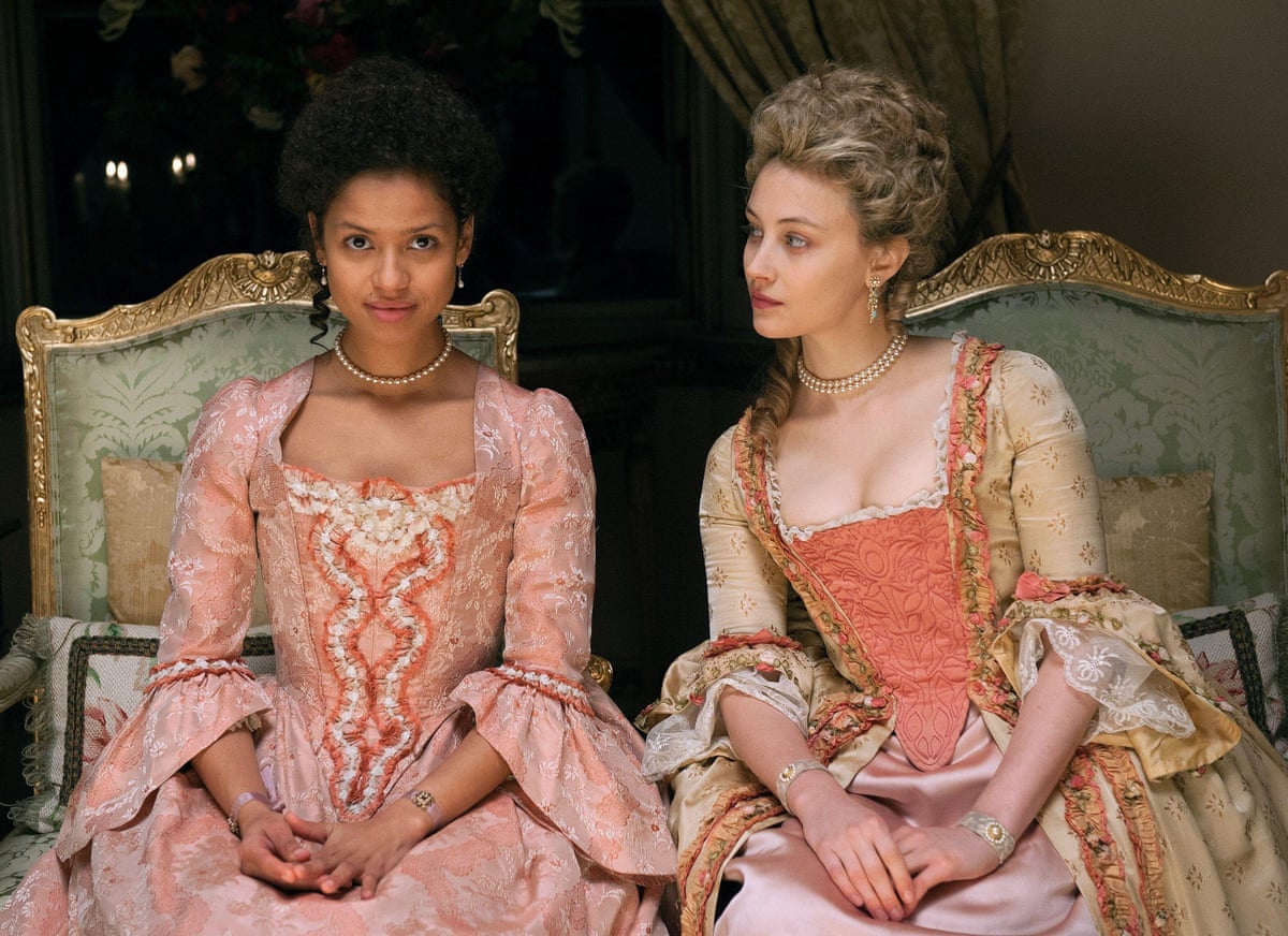 Mbatha-Raw with Sarah Gadon in Belle.