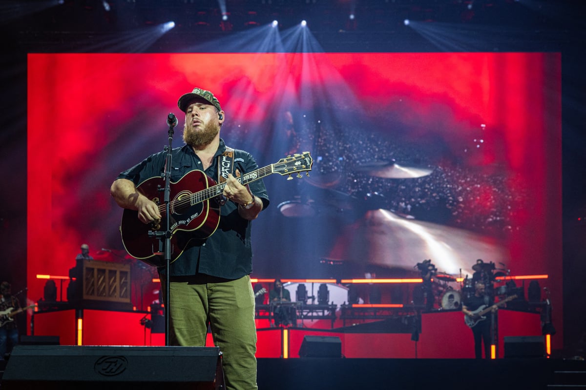 Big country … Luke Combs goes next-level.