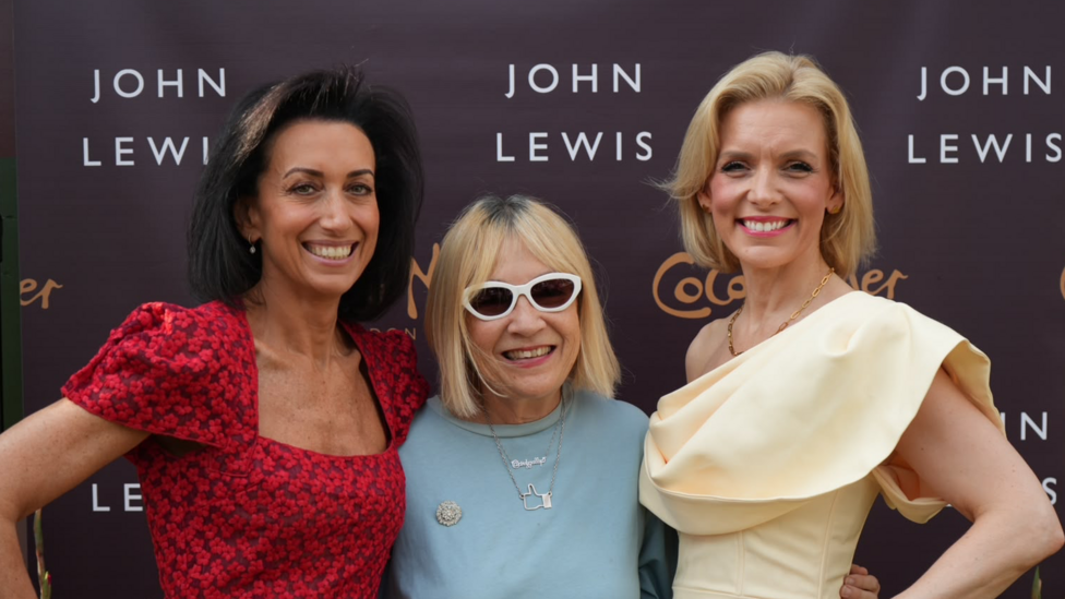 L-R Lucy Litwick, the CEO of Coco De Mer, Cindy Gallop a sex educator and campaigner and Samantha Niblett, South Derbyshire MP.