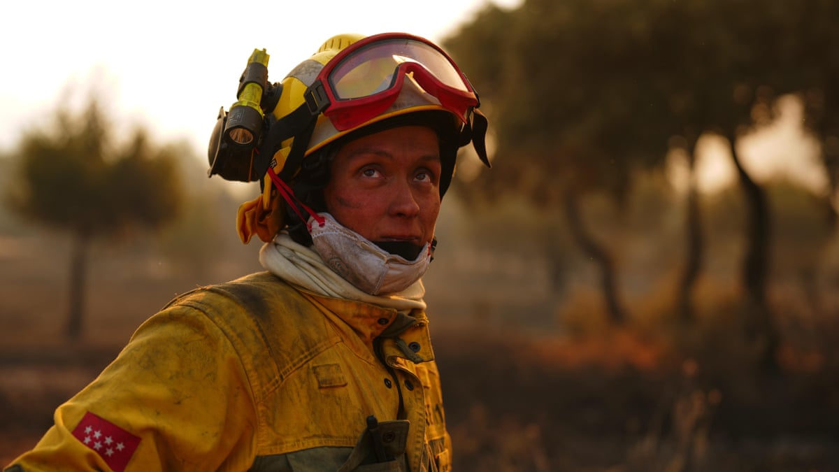 Spain wildfire burns ‘out of extinguishing capacity’ as fires engulf parts of Europe – video
