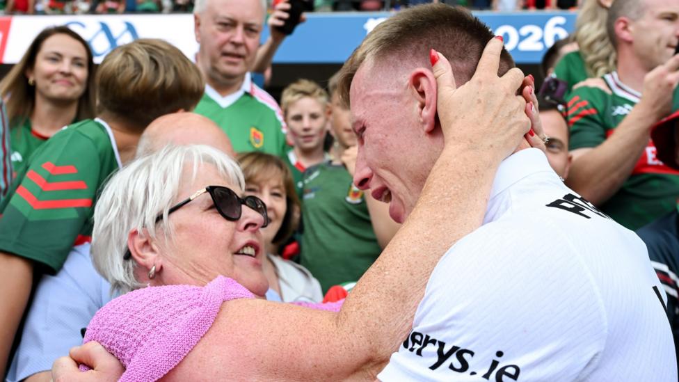 Ryan O'Donoghue and his mother Brenda