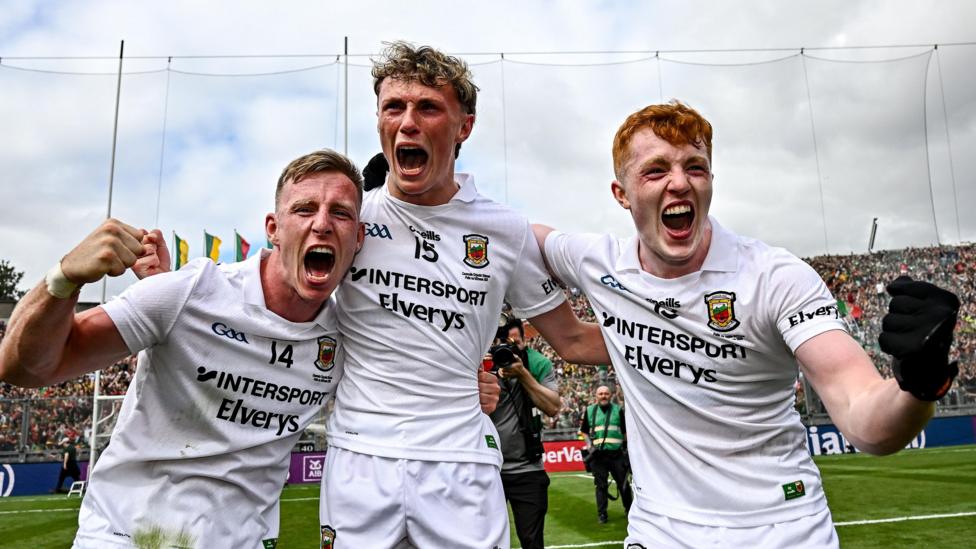 Ryan O'Donoghue, Kobe McDonald and Darragh Beirne