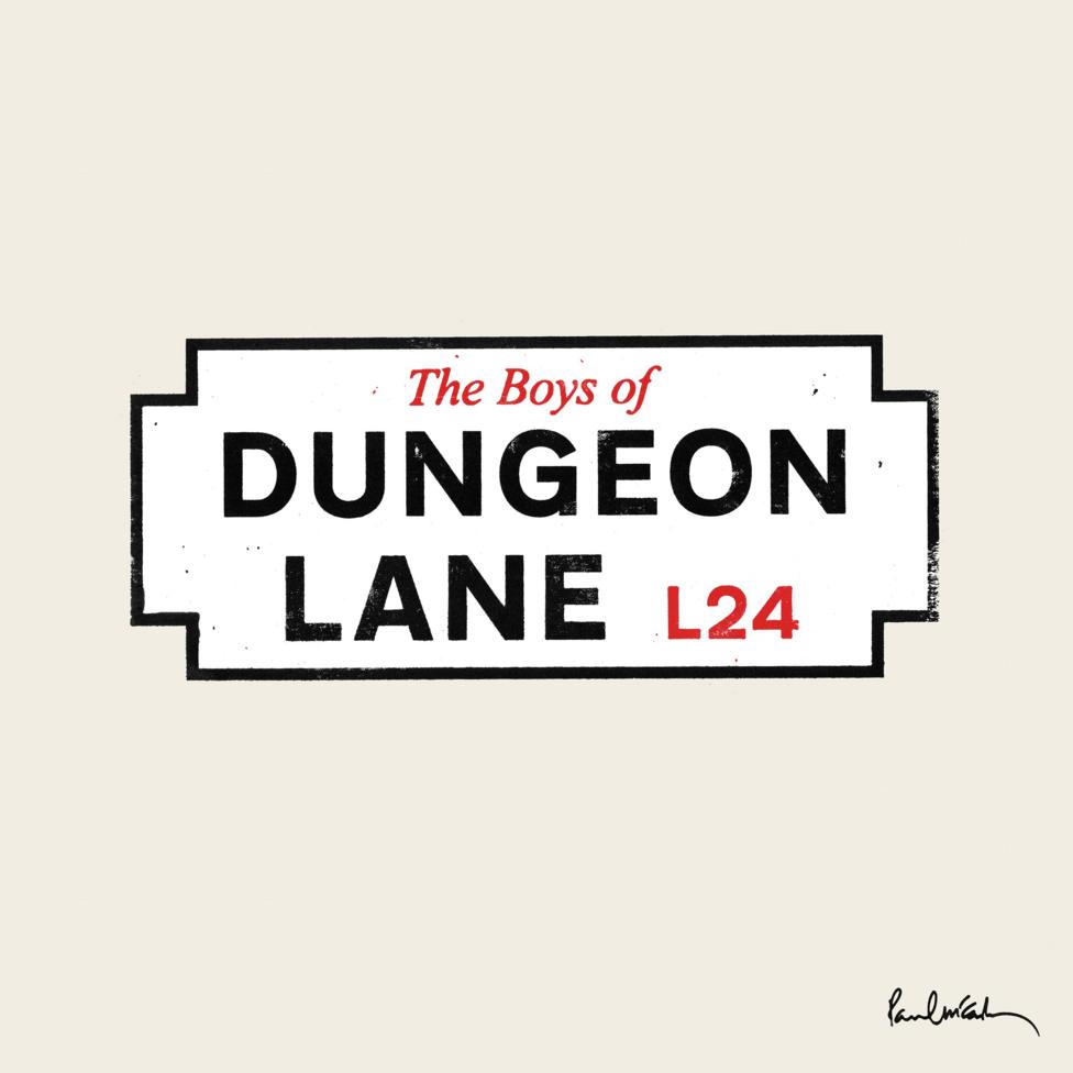 Artwork for Paul McCartney's The Boys of Dungeon Lane