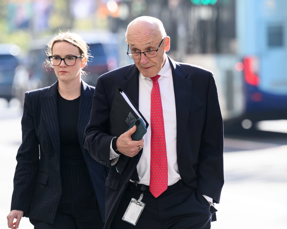 Damien Tudehope arrives at the NSW Icac’s Operation Rosny hearings