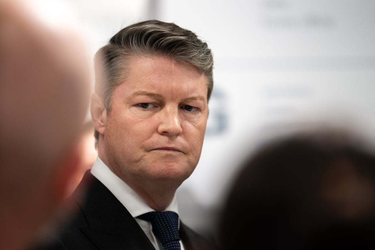 Victorian premier Ben Carroll
