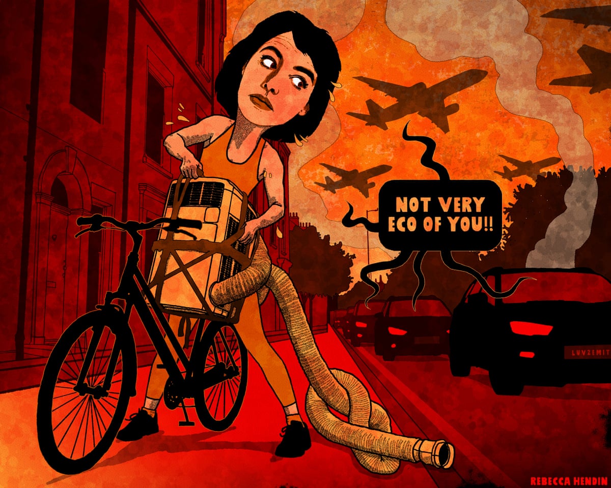Rebecca Hendin on Britain’s air con debate – cartoon