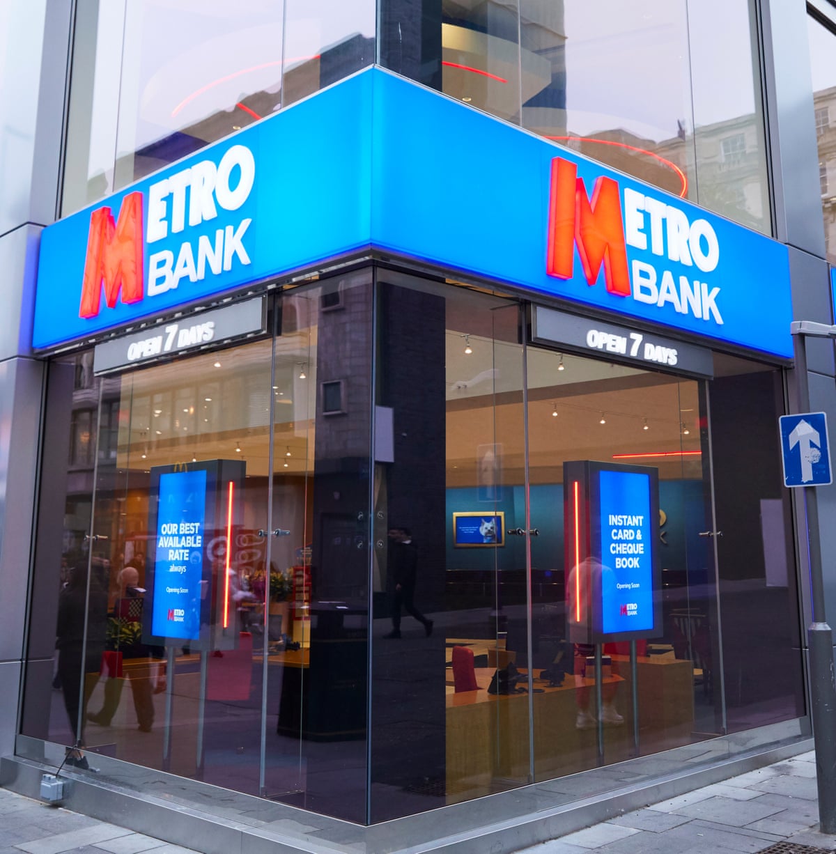 A Metro Bank branch