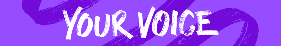 Your voice banner