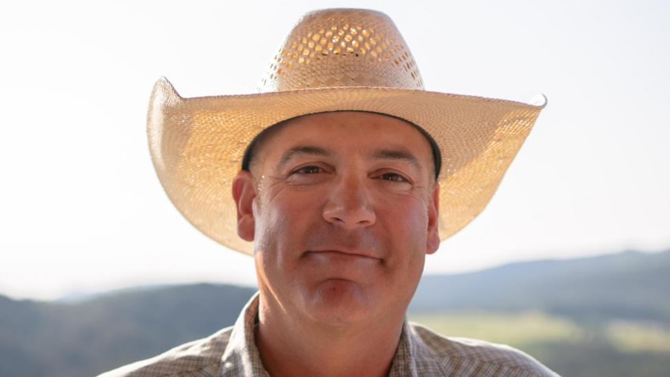 Cattle farmer Eric Gropper