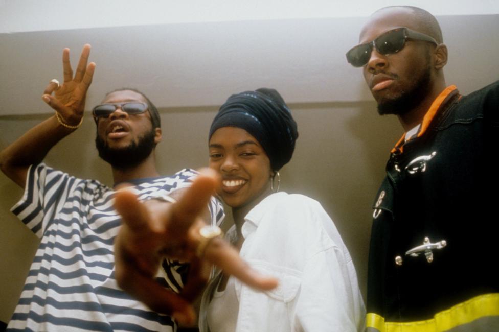 Fugees group photo in 1993