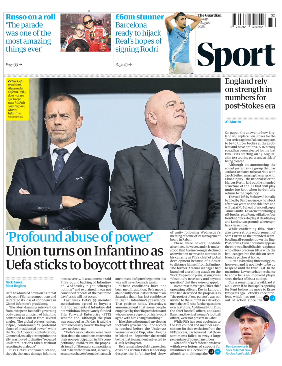 back page