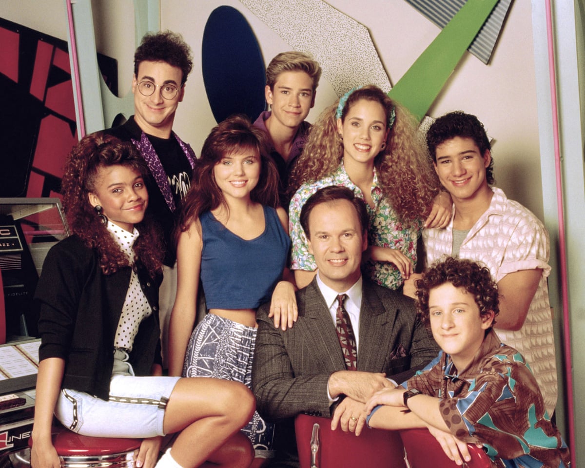 The cast of Saved By the Bell.