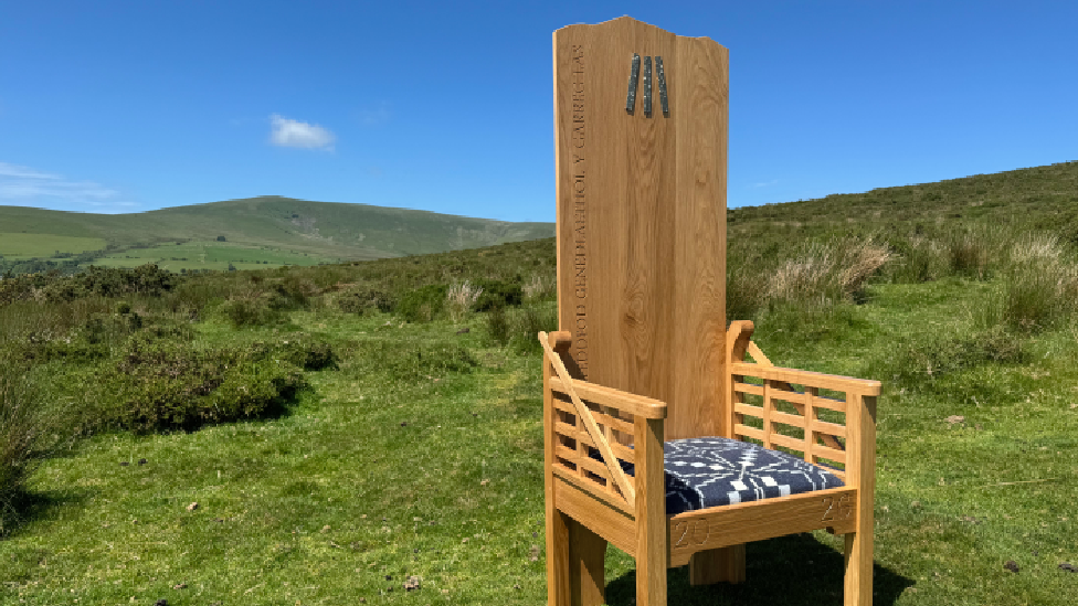 The National Eisteddfod chair