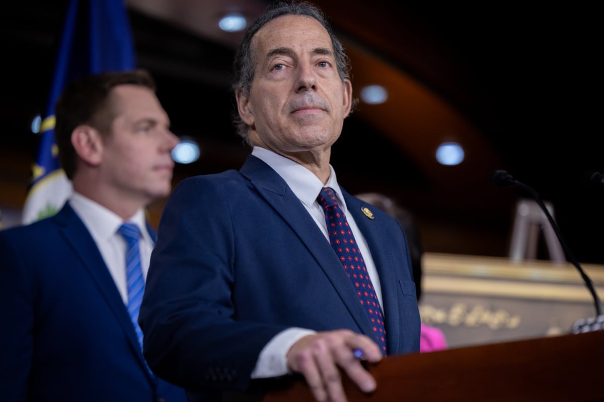 Jamie Raskin speaks at a press conference