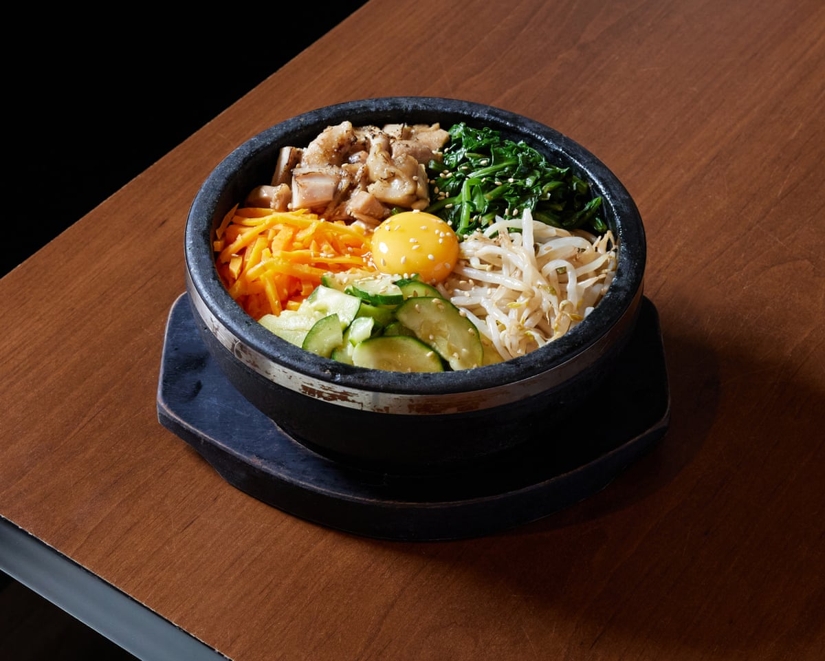 The ‘highly decent’ chicken bibimbap, at Bullgogi, Manchester.