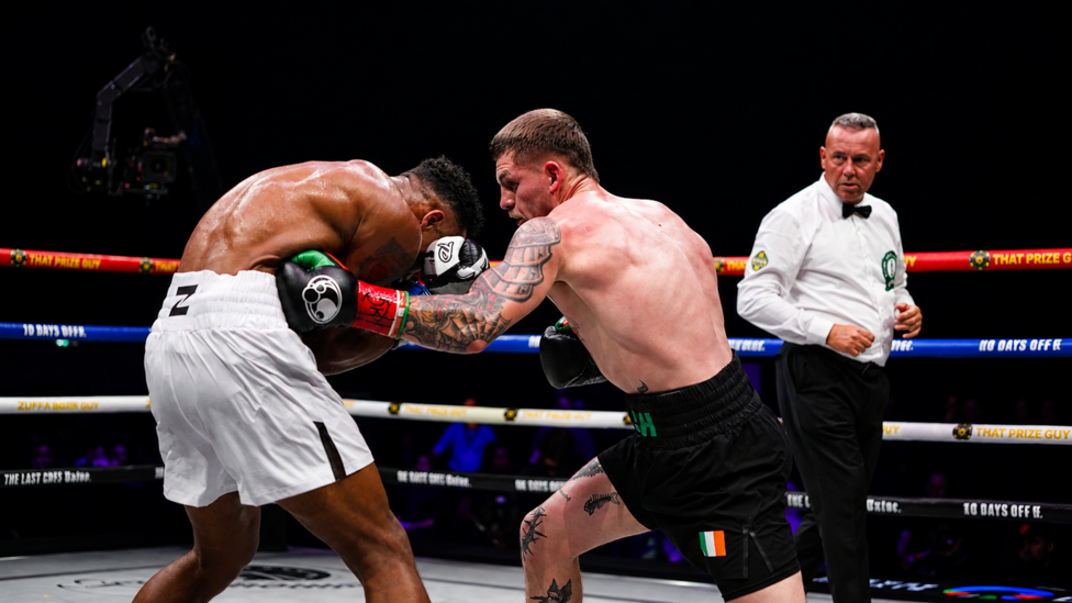 Callum Walsh fought Tyler Denny in the Zuffa 10 co-main event in the 3Arena to claim a unanimous decision victory.