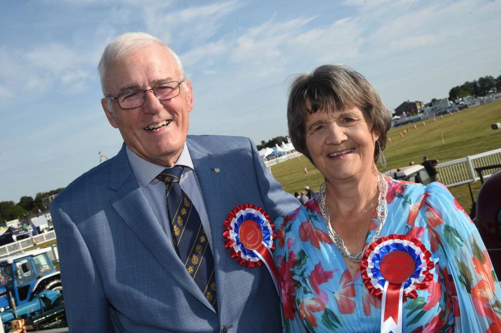 Tom ac Eluned Jones, Llywyddion Y Sioe eleni