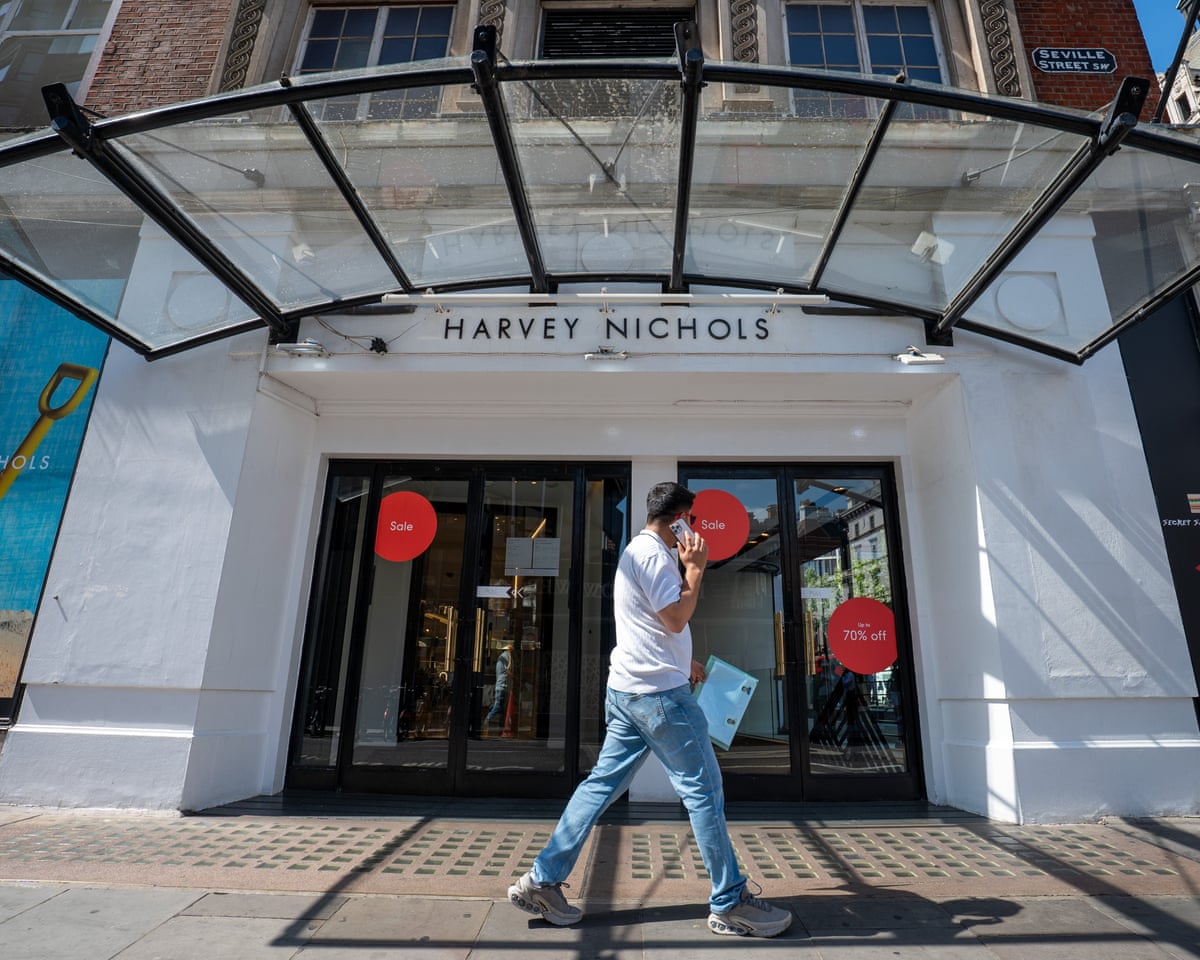 Harvey Nichols department store in Knightsbridge