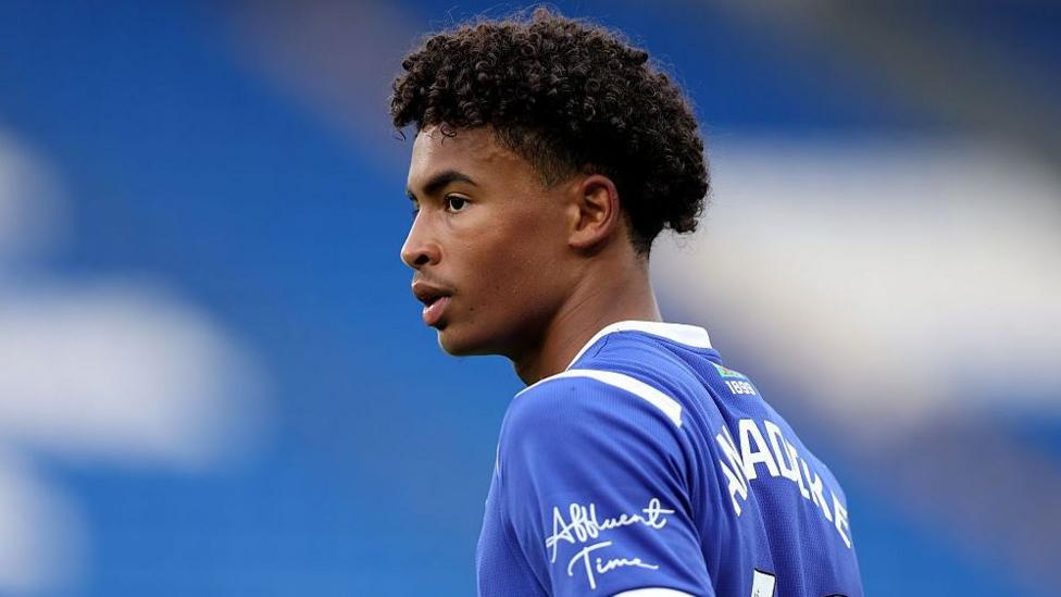 Noah Anyadike became both Cardiff City's youngest ever player and the Carabao Cup youngest ever player when he made his debut against Norwich