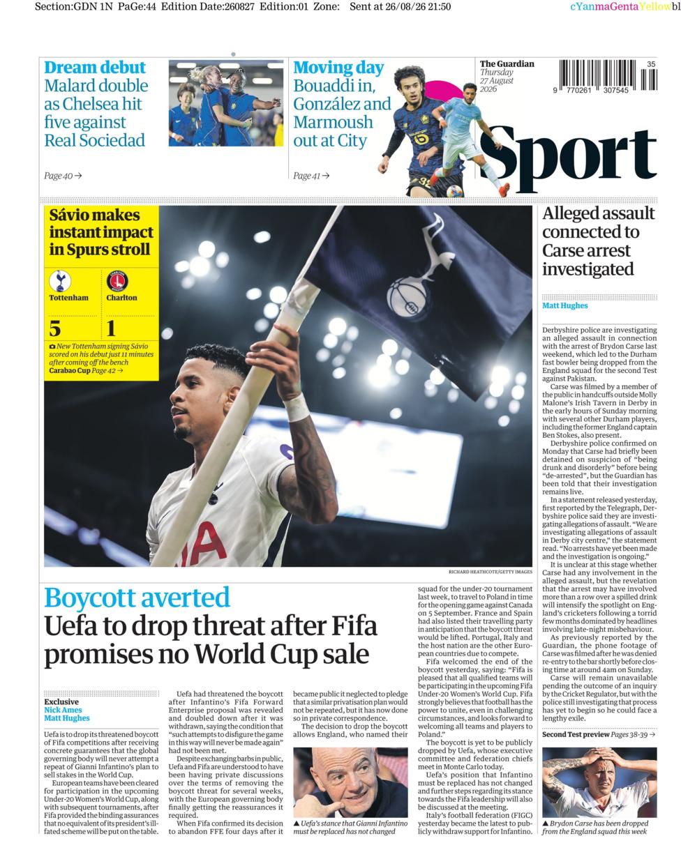 sports section