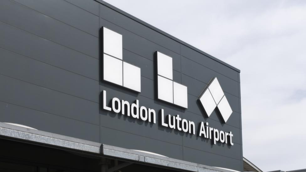 Photo: theukpulse.co.uk exterior of terminal building at Luton Airport