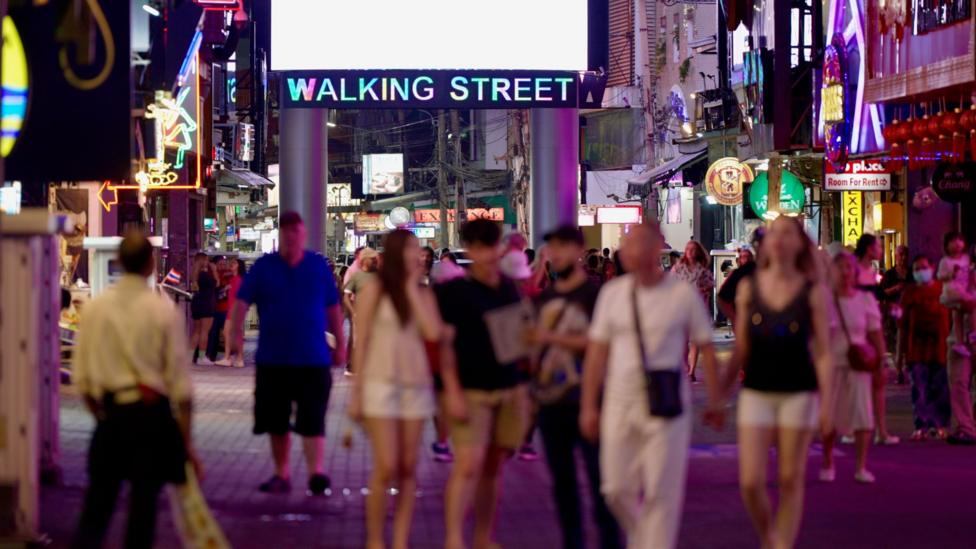 Walking Street in Pattaya 