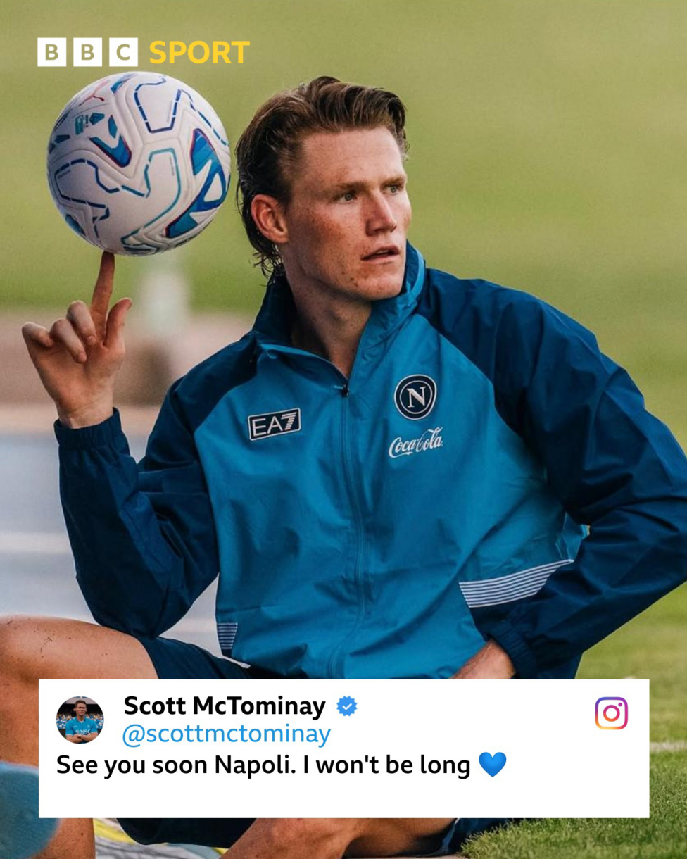 Scott McTominay Instagram post