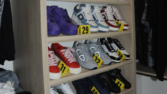 US authorities seized various pairs of branded shoes from Lam's rental home in Miami