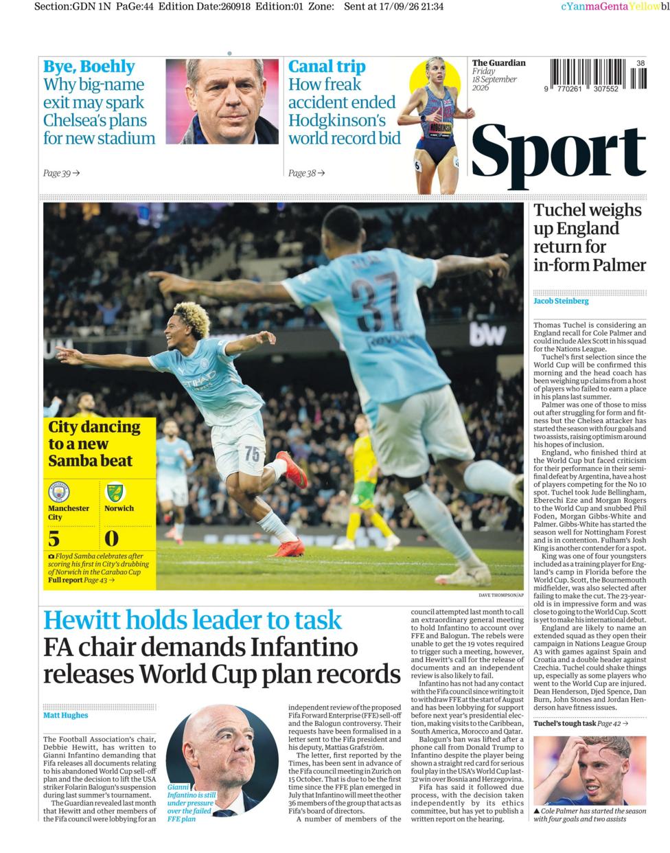  sports section