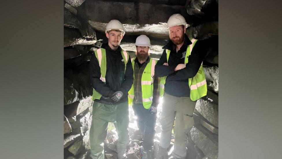 Lucas Adams, Owen Mort and Stuart Alexander