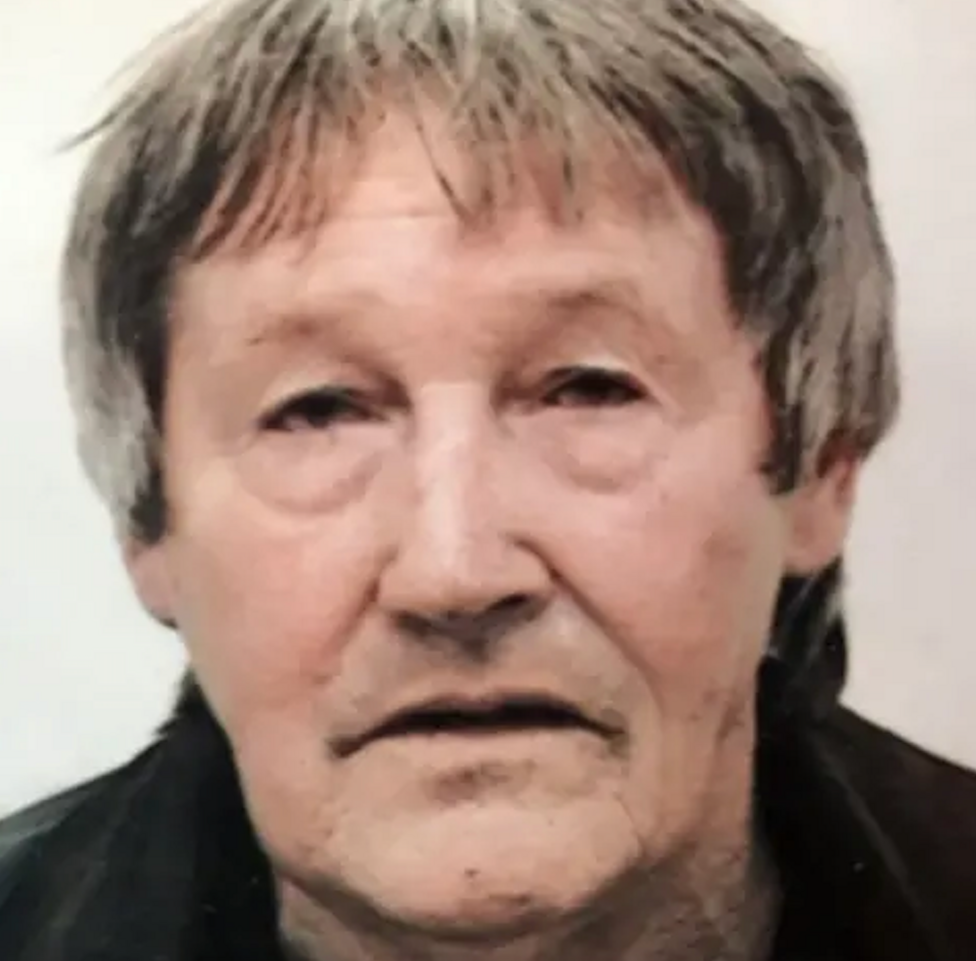 Anthony Payne in a passport-type photograph looking at the camera. He had dark grey hair and a neutral expression.